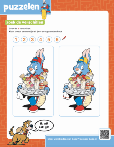 Zoek de verschillen zomer