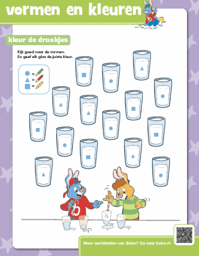 Kleur de drankjes