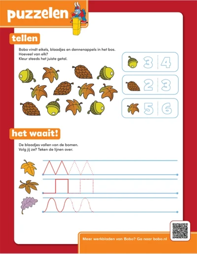 Puzzelen herfst