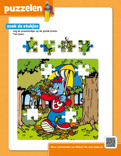 Puzzelen - Paraplu