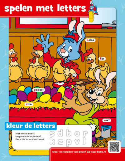 Kleur de letters
